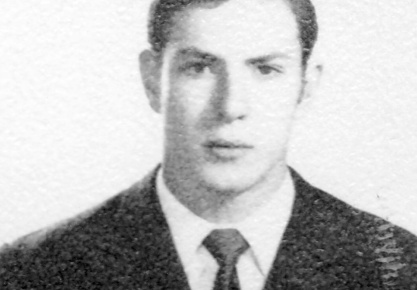 Luis Bernardo Gattavara, foto byn de estudiante desaparecido durante la dictadura